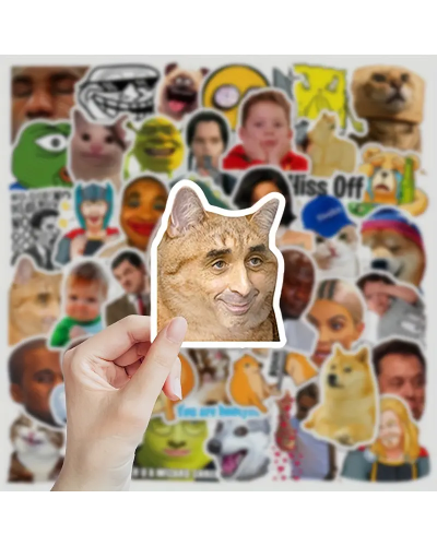 Набір стікерів "Inter Celebrity Emotion" 50 шт