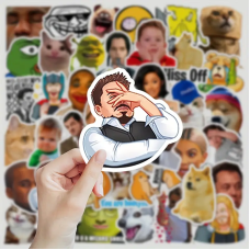 Набір стікерів "Inter Celebrity Emotion" 50 шт