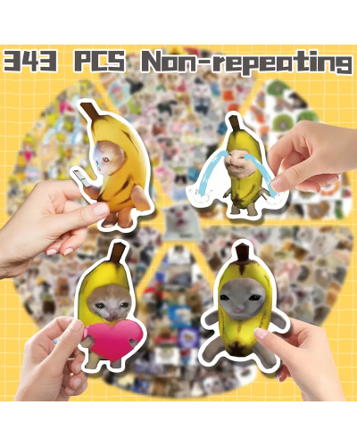 Набор стикеров "Lot of Memes" 343 шт