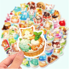 Набір стікерів "Cute Pet`s" 100 шт