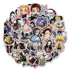 Набір стікерів "Demon Slayer" 50 шт