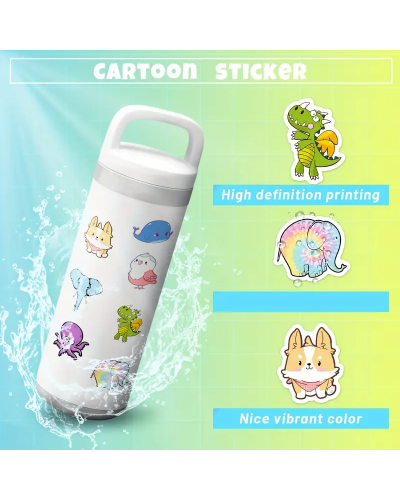 Набор стикеров "Cartoon Animals" 300 шт Набор стикеров "Cartoon Animals" 300 шт