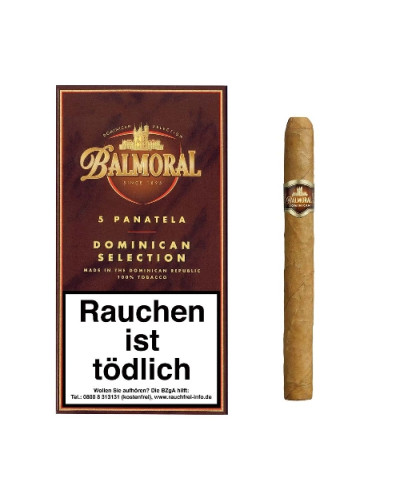 Сигари BALMORAL PANATELLA"5 (Домінікана) (5шт)