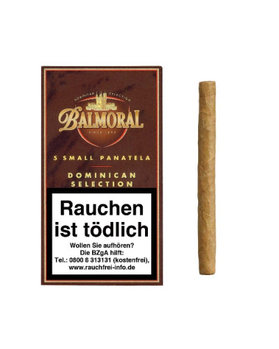 Сигари BALMORAL SMALL PANATELLA"6 (Домінікана) (5шт)