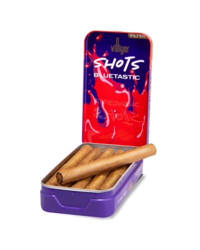 Сигары Villiger Shots Bluetastic (пач10) Сигары Villiger Shots Bluetastic (пач10)