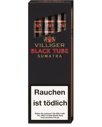Сигари Villiger Black Tube (Суматра) (3шт)