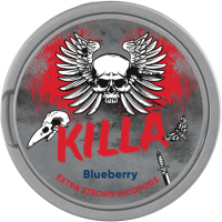 Снюс KILLA Blueberry 16 mg (Чорниця)