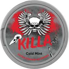 Снюс KILLA Cold Mint 16мг (м'ята лід)