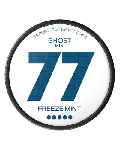 Cнюс 77 Ghost Mini Freeze Mint 20 мг (Освежающая мята)