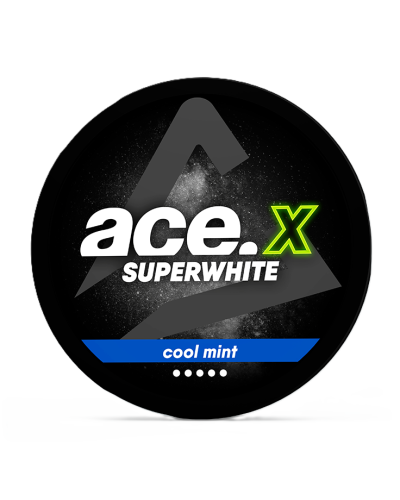 Снюс ACE X Cosmic Cool Mint 16mg (Холодна м'ята)