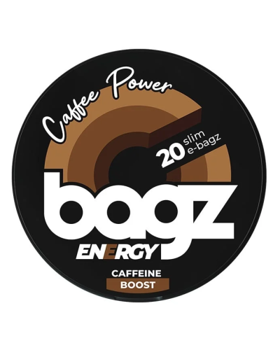 Кофеїновий снюс Bagz 80мг Coffee Power (Кава) 20шт