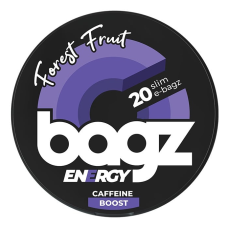 Кофеїновий снюс Bagz 80мг Forest Fruit (Лісові ягоди) 20шт