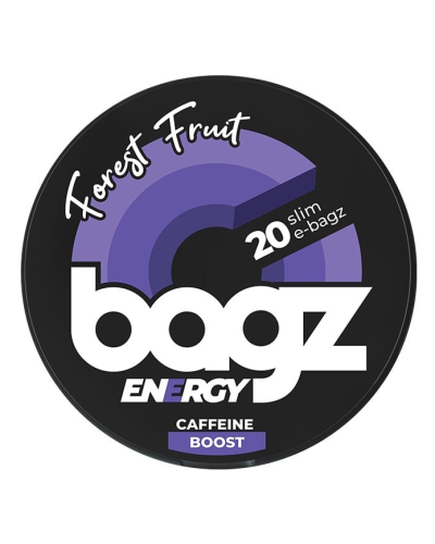 Кофеїновий снюс Bagz 80мг Forest Fruit (Лісові ягоди) 20шт