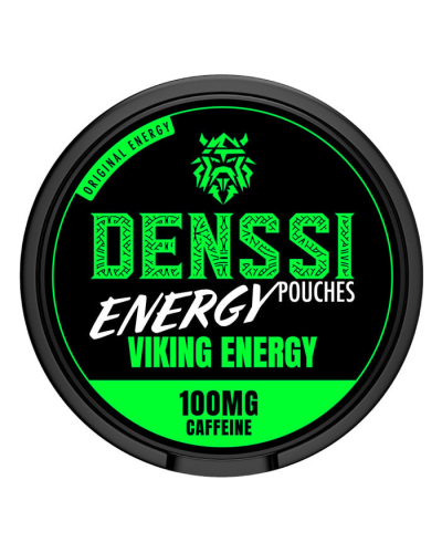 Кофеїновий снюс Denssi Energy 100мг Viking Energy (М'ята) 20шт