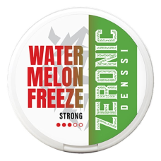 Безнікотинові паучі DENSSI ZERONIC 0 мг Watermelon Freeze Strong (Кавун Фріз) 20шт
