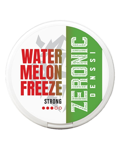 Безнікотинові паучі DENSSI ZERONIC 0 мг Watermelon Freeze Strong (Кавун Фріз) 20шт