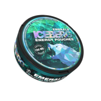 Кофеїновий снюс Iceberg 150мг Emerald (Кисле яблуко та лайм) 20шт