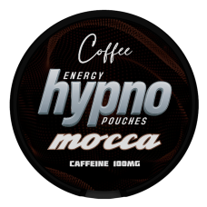 Кофеїновий снюс Hypno Energy 100мг Mocca (Кава) 20шт