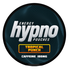Кофеїновий снюс Hypno Energy 100мг Tropical Punch (Тропічні фрукти) 20шт