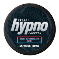 Кофеїновий снюс Hypno Energy 100мг Watermelon Ice (Кавун лід) 20шт