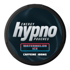 Кофеїновий снюс Hypno Energy 100мг Watermelon Ice (Кавун лід) 20шт