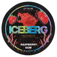 Снюс Іceberg Raspberry Gum 50mg (Малинова Жуйка)