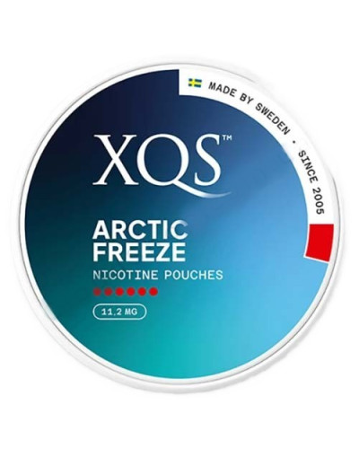 Снюс XQS Arctic Freeze (арктическая прохлада) (ник 11.2 мг)