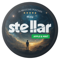 Снюс Stellar Apple & Mint 45 mg (яблуко, мята)