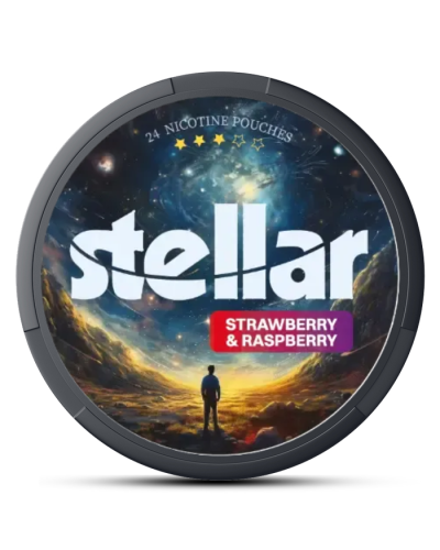 Снюс Stellar Strawberry & Raspberry 150 mg (Клубника, малина)