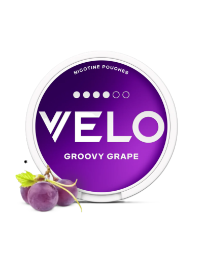 Снюс VELO Groovy Grape 10,9 мг (червоний виноград)