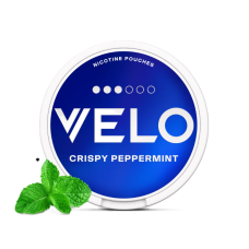 Снюс VELO Crispy Peppermint 10 мг (хрустка м'ята)