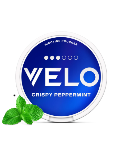 Снюс VELO Crispy Peppermint 10 мг (хрустка м'ята)