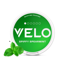 Снюс VELO Spiffy Spearmint 4 мг (пряна м'ята)
