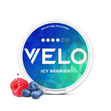 Снюс VELO Icy Berries 10,9 мг (крижані ягоди)