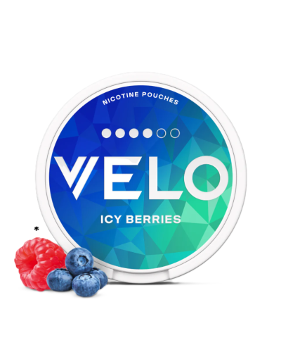 Снюс VELO Icy Berries 10,9 мг (крижані ягоди)