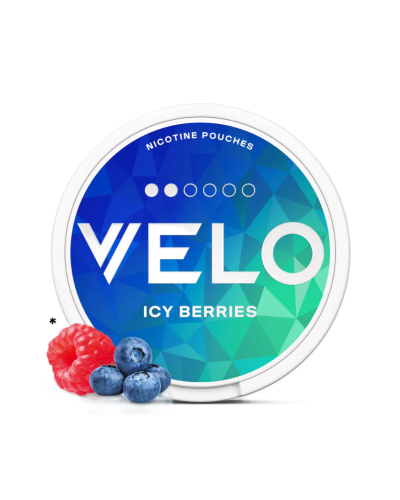 Снюс VELO Icy Berries 6 мг (крижані ягоди)