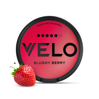 Снюс VELO Blushy Berry 14.9 мг (Полуниця ягоди)
