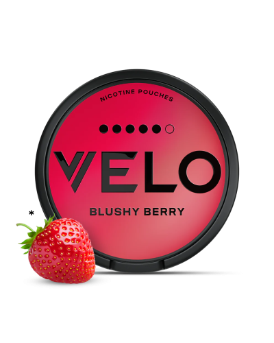 Снюс VELO Blushy Berry 14.9 мг (Клубника ягоди)