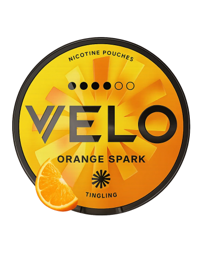 Снюс VELO Orange Spark (Апельсин) 20шт (нік 15,6 мг)