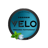 Снюс VELO Freezing Peppermint Max (Холодня м'ята) 20шт (нік 24 мг)