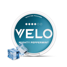 Снюс VELO Mighty Peppermint 10,9 мг (Перцева м'ята)