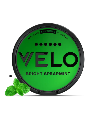 Снюс VELO Bright Spearmint 17 мг (Cолодка м’ята)