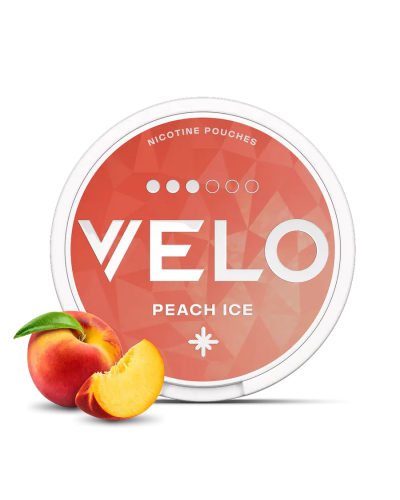 Снюс VELO Peach Ice 8 мг (Персик лед)