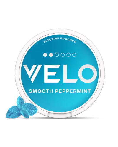 Снюс VELO Smooth peppermint 6 мг (Ніжна м’ята)