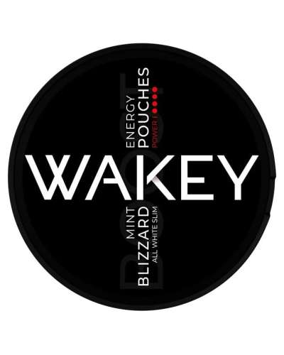 Кофеїновий снюс WAKEY Hyper Charge 100 mg (м’ята) (Протермінований)