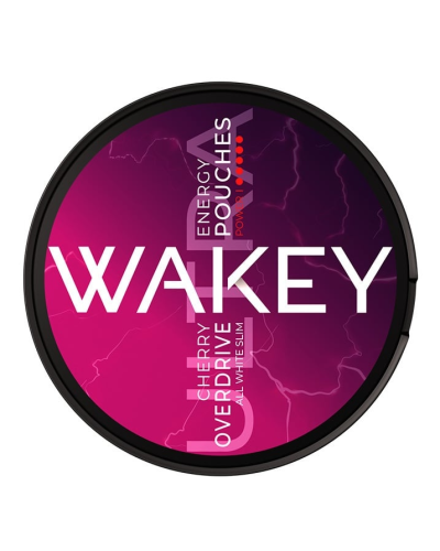 Кофеїновий снюс WAKEY Hyper Charge 200mg (Вишня)