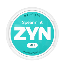 Снюс ZYN Spearmint Mini (м'ята) (нік 6 мг) 