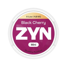 Снюс ZYN Black Cherry Mini X-Low (вишня) (нік 1.5 мг) (протерміновано)
