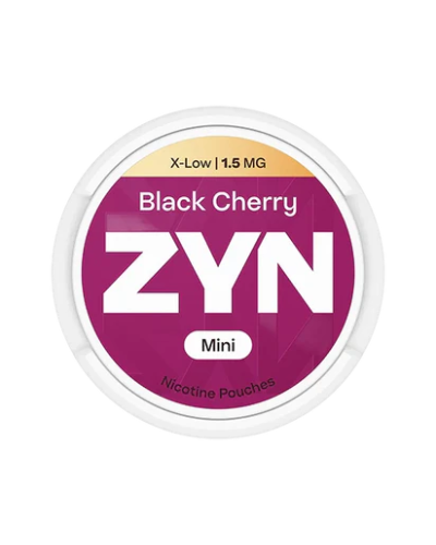 Снюс ZYN Black Cherry Mini X-Low (вишня) (ник 1.5 мг) (просрочено)