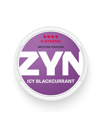 Снюс ZYN Icy Blackcurrant XX-Strong (ледяная смородина) (ник 11 мг)